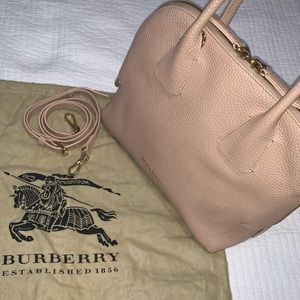 🎉HP🎉 Burberry Natural Greenwood Small Bowler Bag